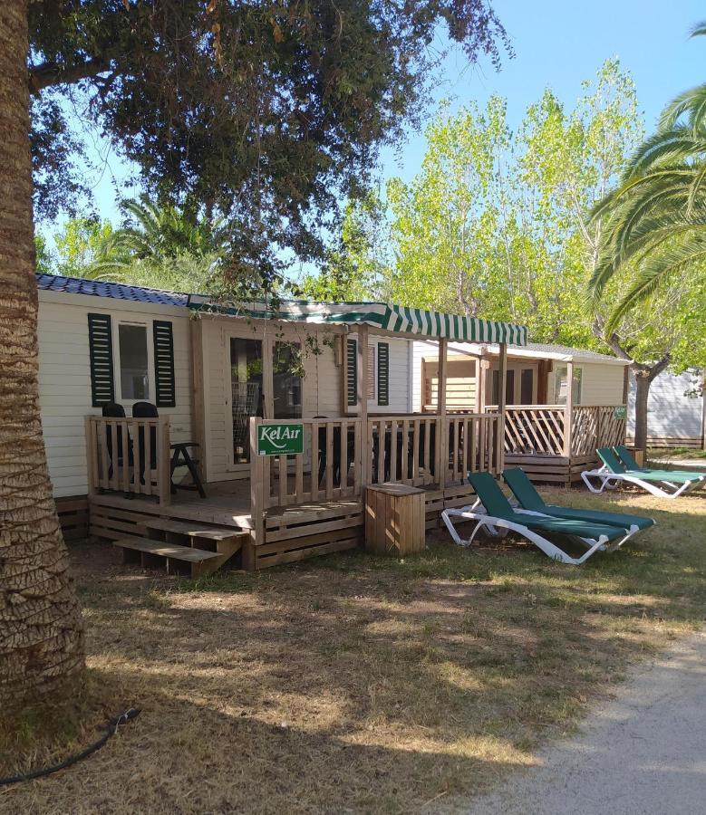 Mobile Homes By Kelair At Playa Montroig Camping Resort Tarragona Exterior foto